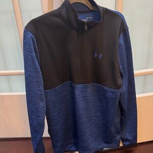Under Armour Men's Black and Blue Performance Jacket